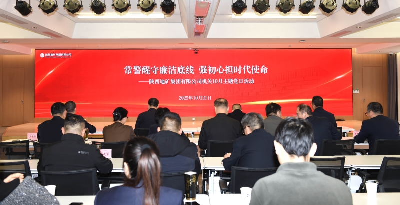 集團(tuán)機(jī)關(guān)開展&ldquo;常警醒守廉潔底線 強(qiáng)初心擔(dān)時(shí)代使命&rdquo;主題黨日活動(dòng)